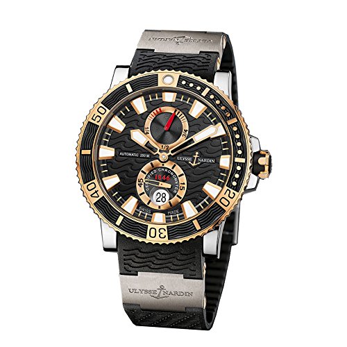 ユリスナルダン スーパーコピー 腕時計 265-90-3T-92 メンズ ブラック