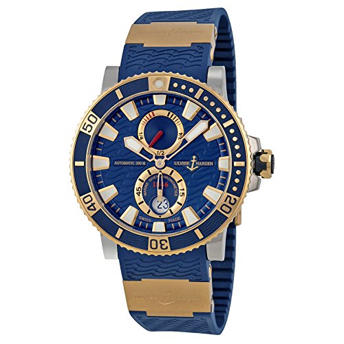 ユリスナルダン スーパーコピー 腕時計 Maxi Marine Diver 265-90-3-93 青色 ブルー