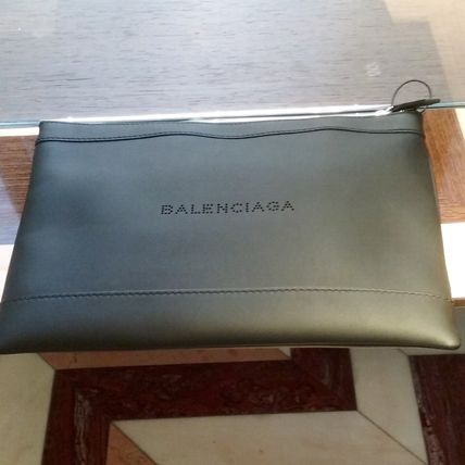 2016 AW BALENCIAGA ♪ バレンシアガ コピー レザークラッチ BLACK 15090804