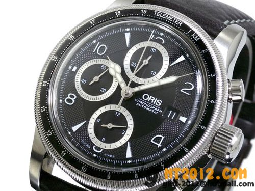 オリススーパーコピー ORIS 腕時計 ビッグクラウン クロノグラフ67475694064F