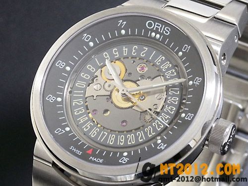 オリススーパーコピー腕時計 ウィリアムズ スケルトンエンジン73375604114M