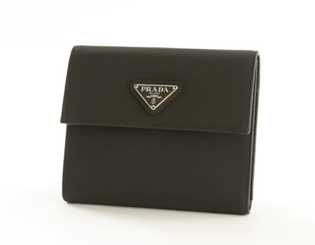 プラダスーパーコピー テスート 二つ折財布 ブラック M170