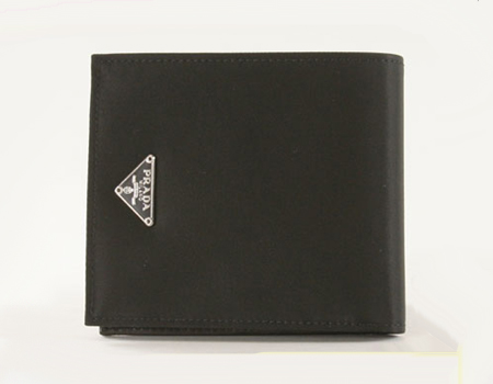 プラダスーパーコピー テスート 二つ折財布 ブラック 2M0738